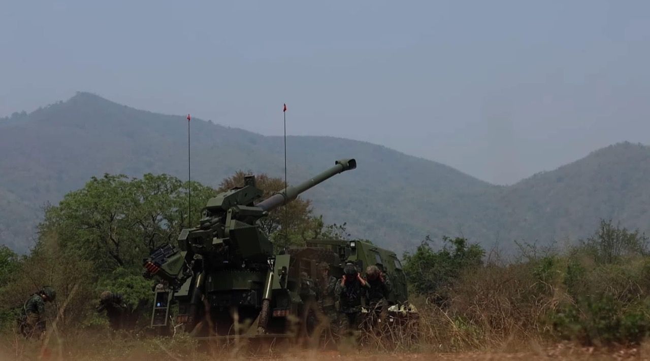 泰国制造：M758 ATMG 自行火炮