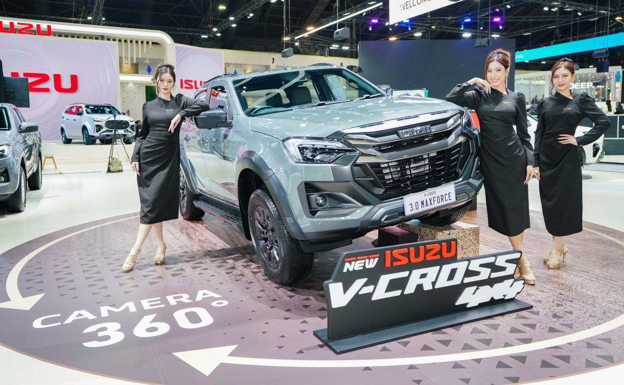 五十铃推出ISUZU D-MAX和ISUZU MU-X参展2025汽车博览会