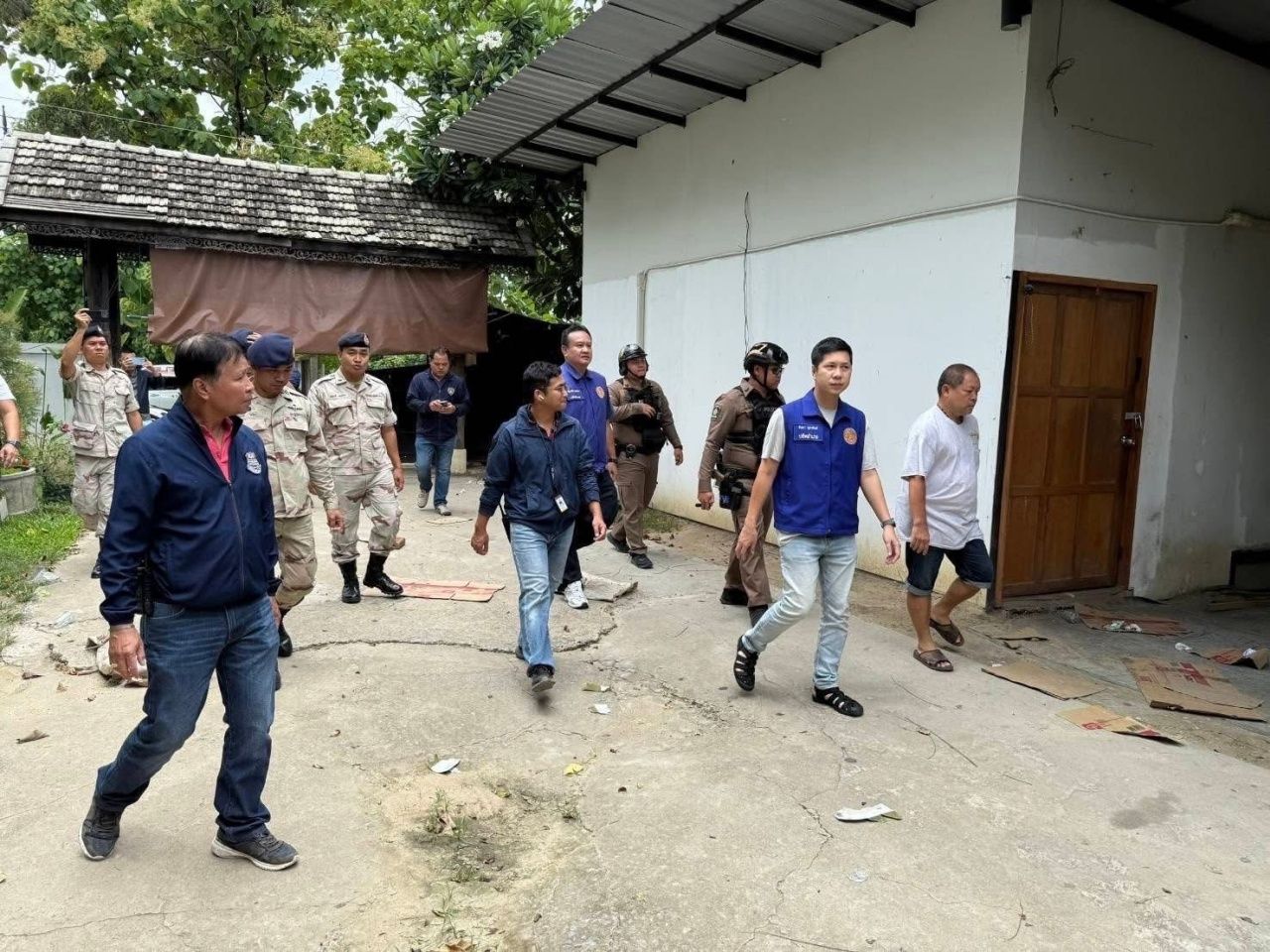 只发现空地，警察突袭检查清迈市私人场所，未发现赌博场所