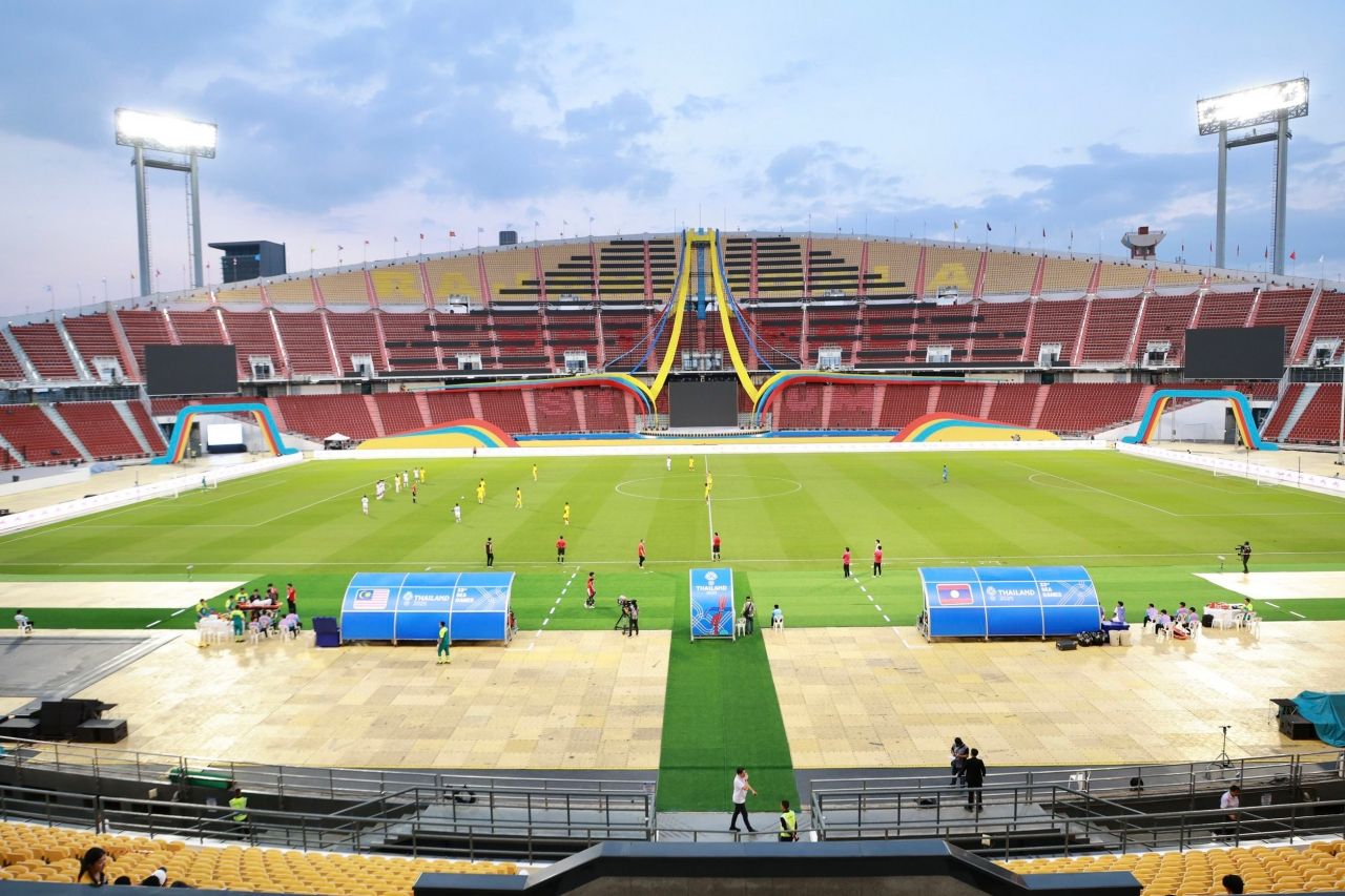 “达姆纳斯”检查第33届东南亚运动会开幕式的准备路线，强调必须完美