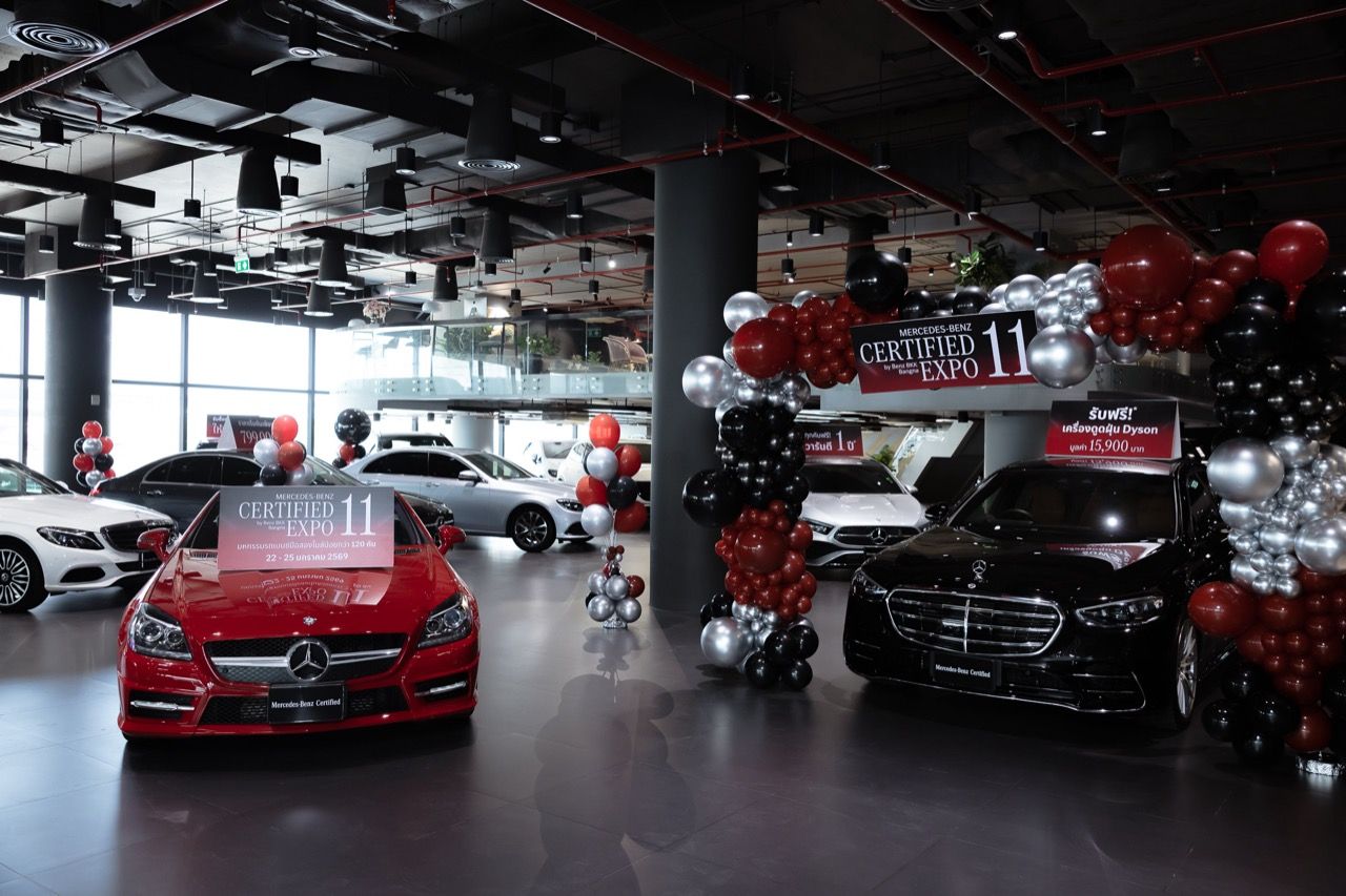 价格优惠的二手奔驰！Benz BKK Bangna 盛大举办！！！扩展区域并开放7楼展示区