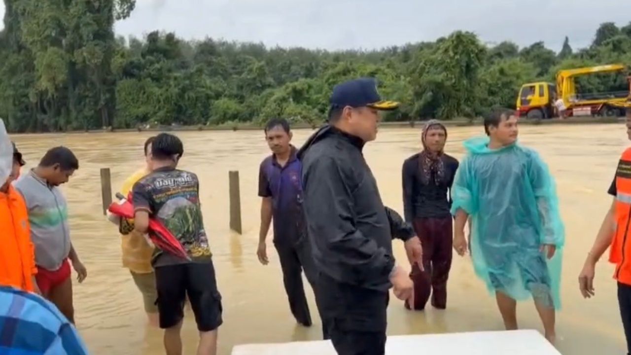 “阿努廷” 坚守在合艾下达命令，直至情况缓解