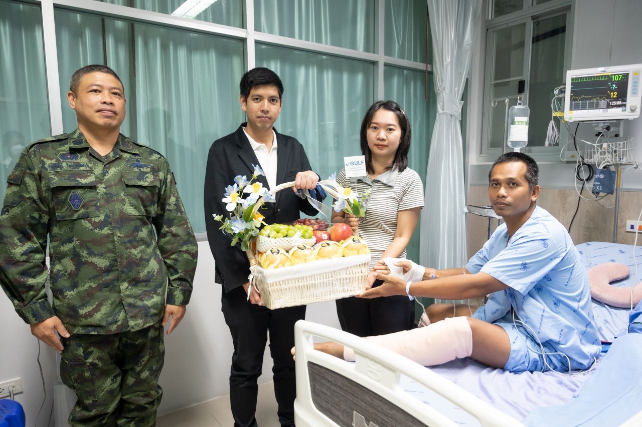 GULF 捐赠130万 帮助踩中地雷的士兵 在汇塔玛里亚受伤4人