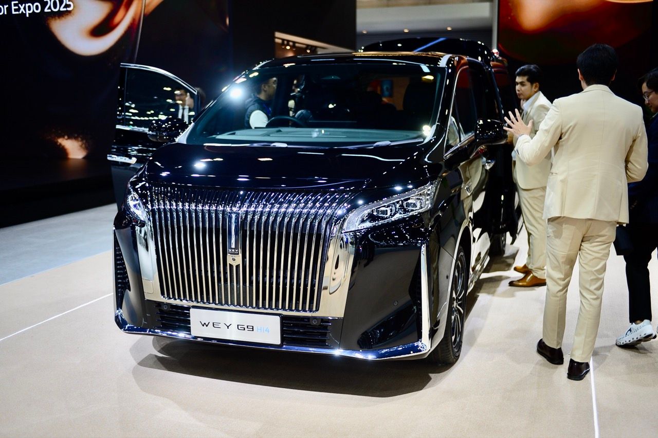 GWM推出WEY G9豪华MPV,售价234.9万泰铢