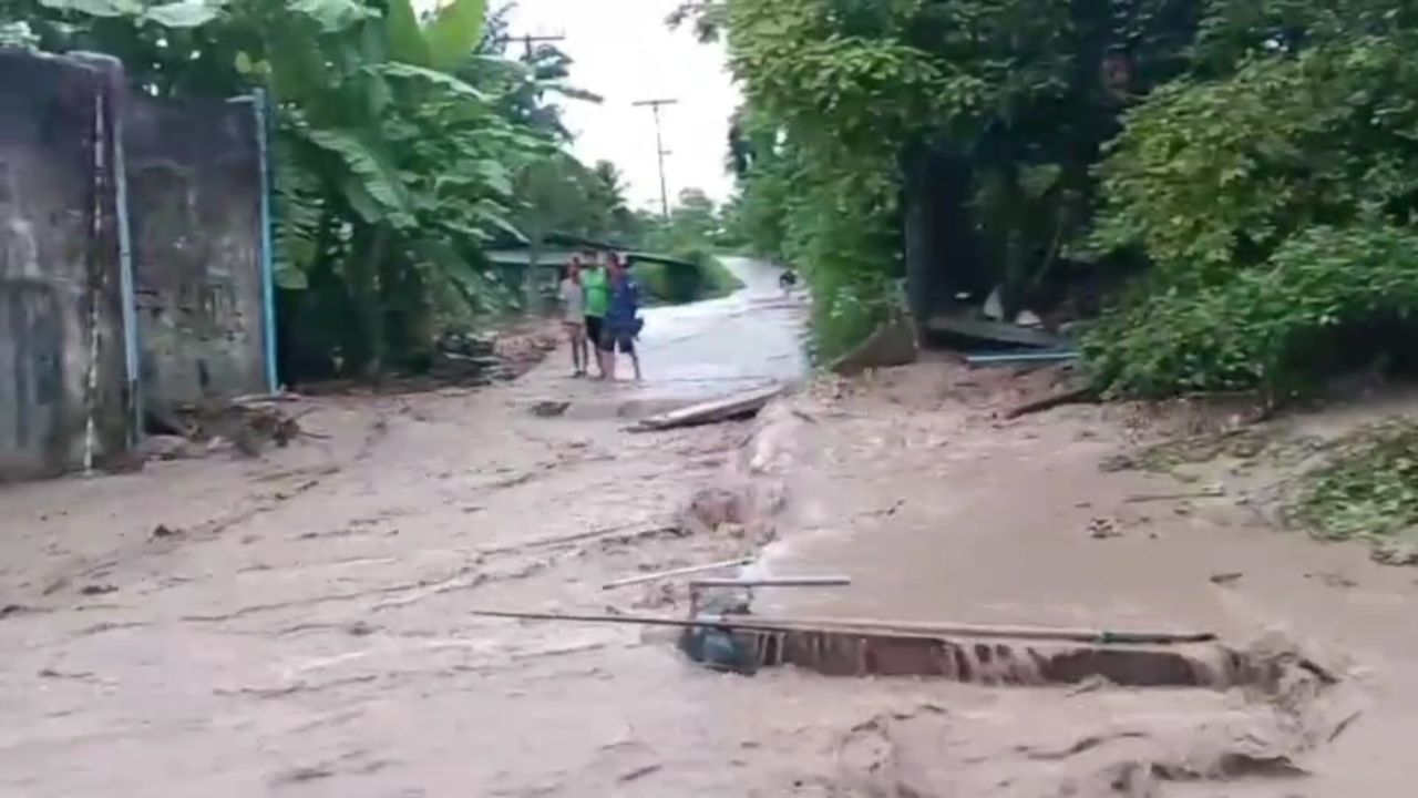 南邦遭受洪水侵袭：山洪暴发导致水库决堤，淹没超过百户民居