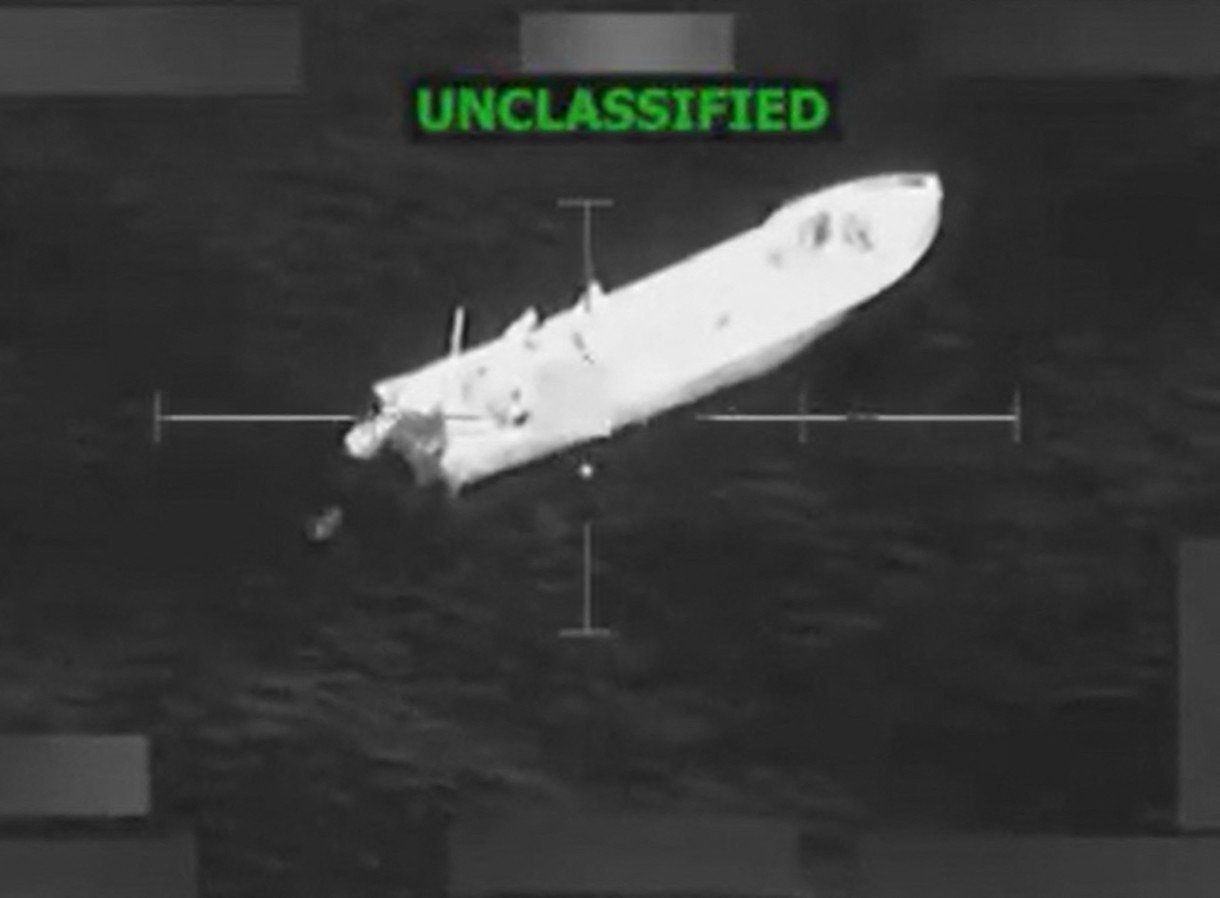 美国在太平洋袭击疑似运毒船只，造成6名嫌疑人死亡