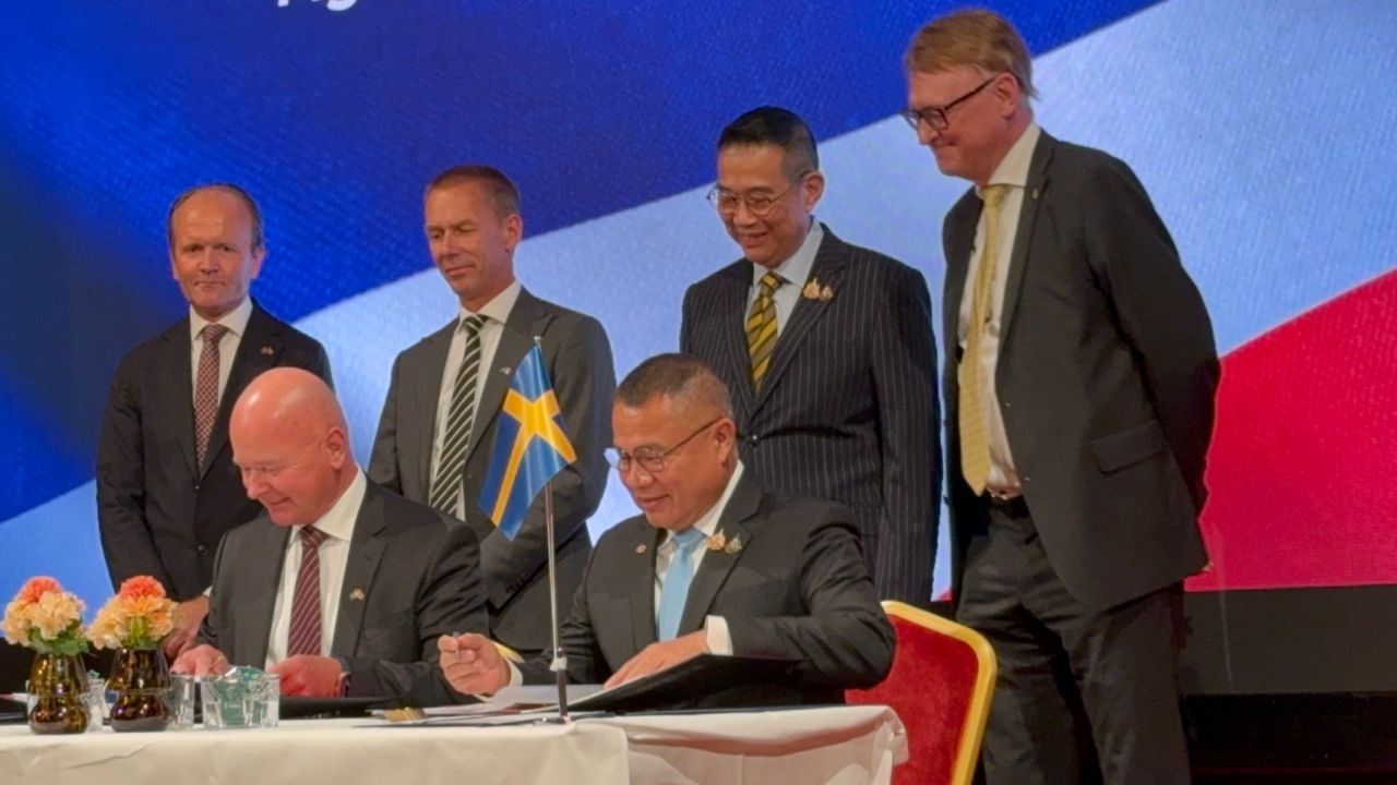 泰国空军司令签署购买Gripen E/F初步阶段协议，称将为国家创造数千亿价值