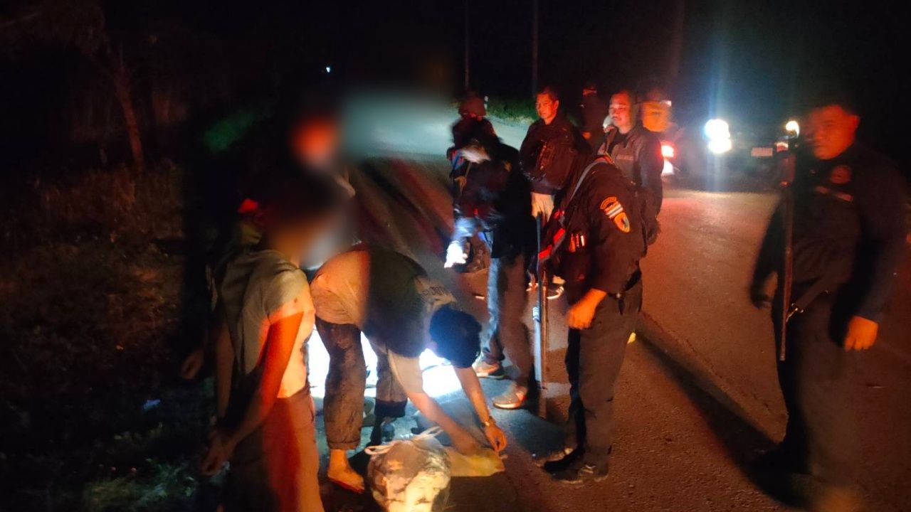 拦截7名中国人在沙拉卡奥边境偷渡,计划前往柬埔寨工作