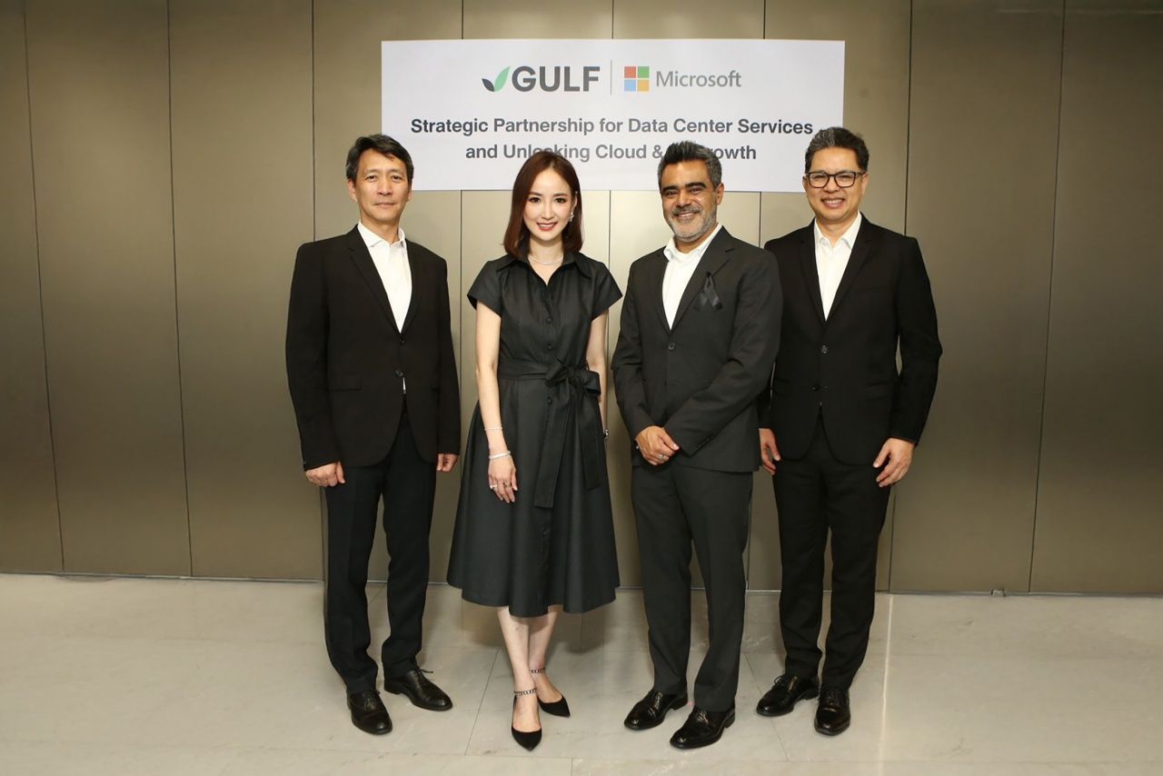 GULF 携手 Microsoft 开发云计算与 AI 推动泰国成为区域数字中心