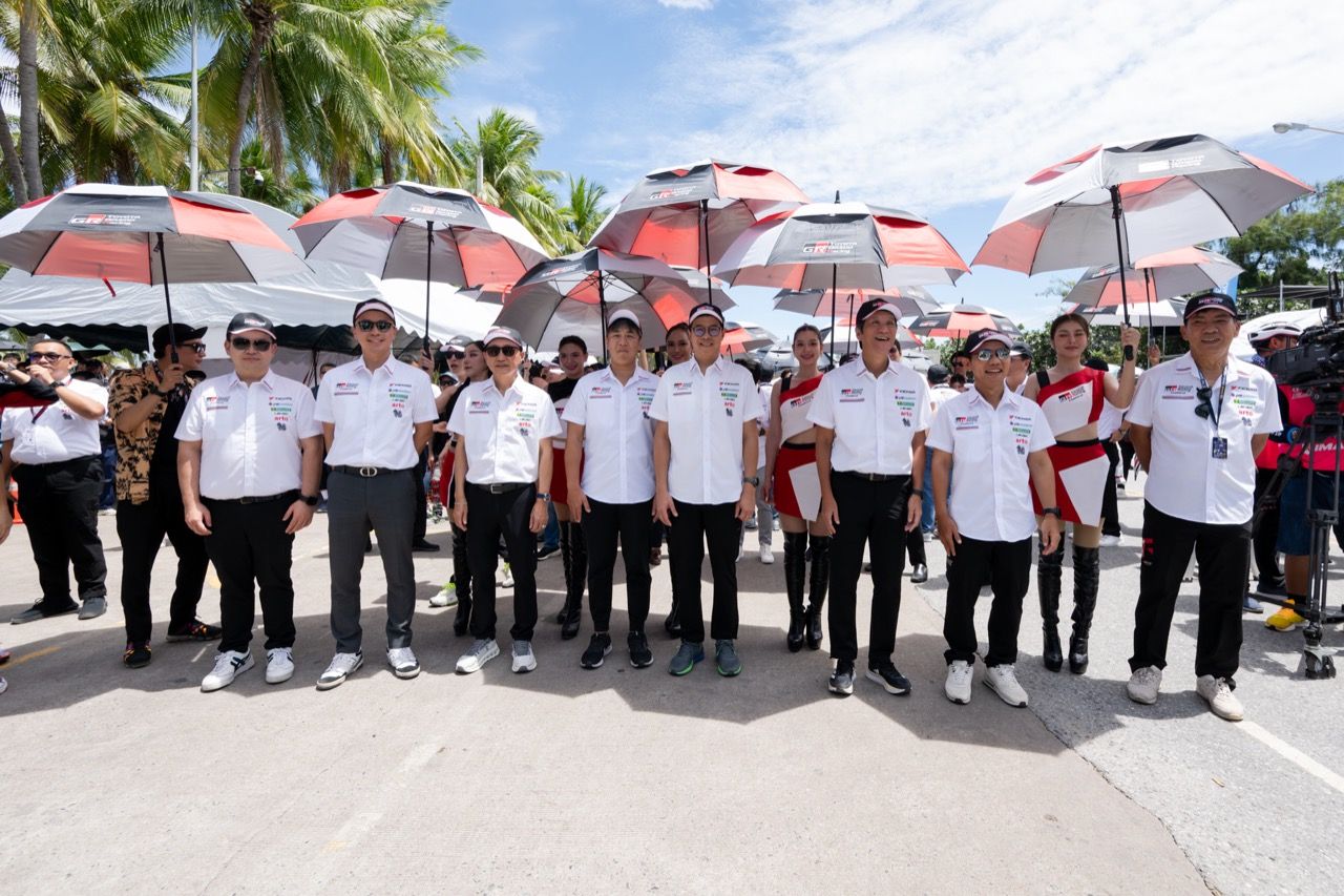 Toyota Gazoo Racing Thailand 第一次比赛在邦盛街道赛道的竞赛结果