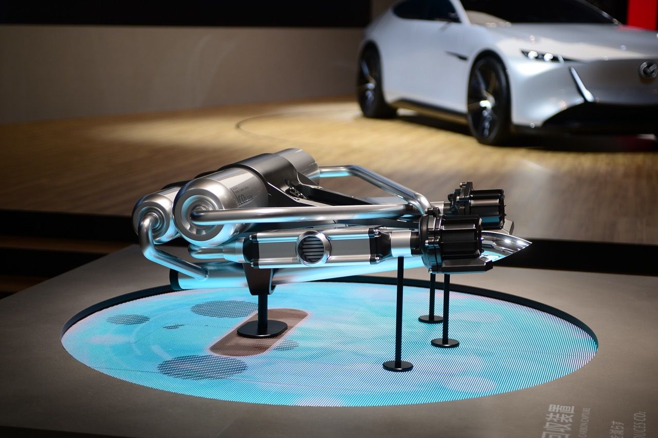 马自达移动碳捕获设备可回收20%的尾气