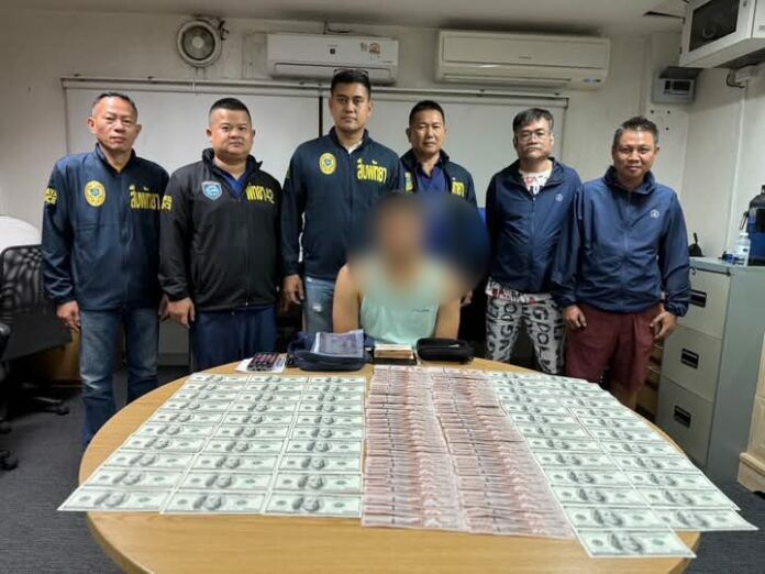芭提雅警方逮捕持有3000美元假钞的乌兹别克斯坦国民 | Thaiger新闻