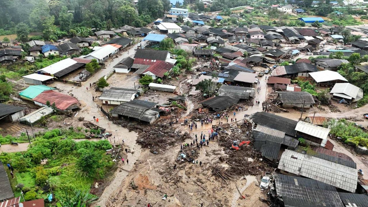 芭蒼雲村泥石流，死亡人数增至4人，5人失踪