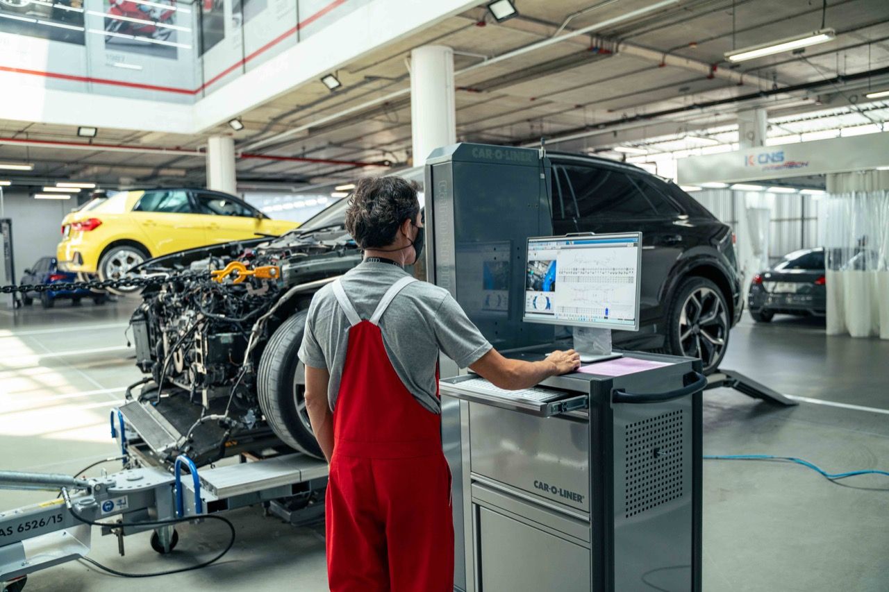 AUDI THAILAND 开设全面车身和喷漆维修中心