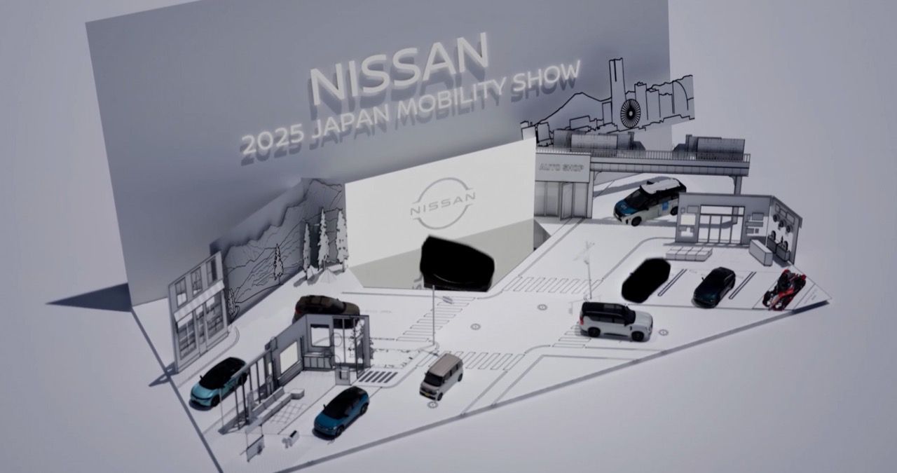 NISSAN展示结合日本文化的概念车，通过漫画主题展台亮相JMS 2025