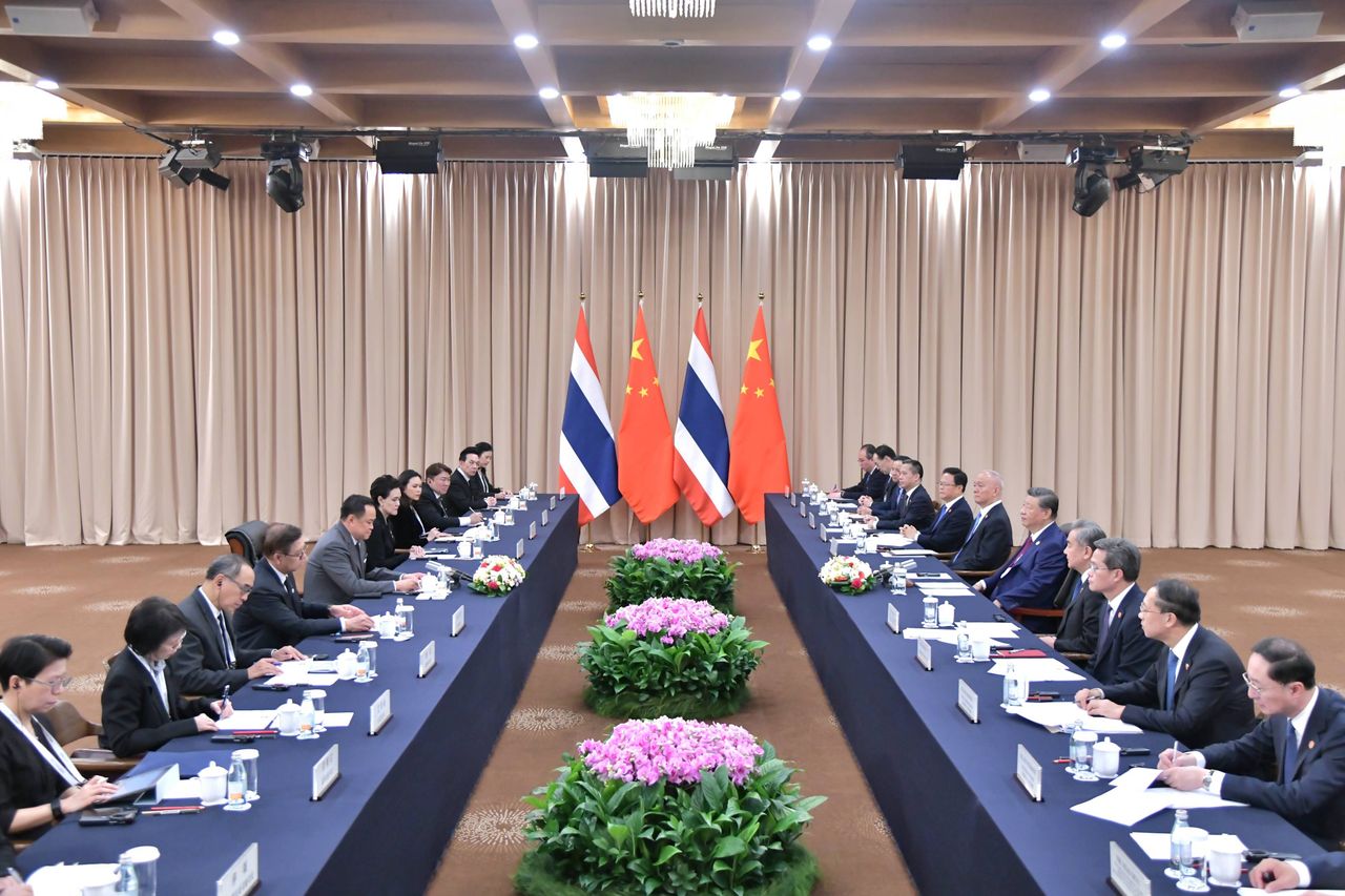 “阿努廷” 商讨 “习近平” 直签合同购买50万吨泰国大米—中国不支持因赌场而来泰国旅游