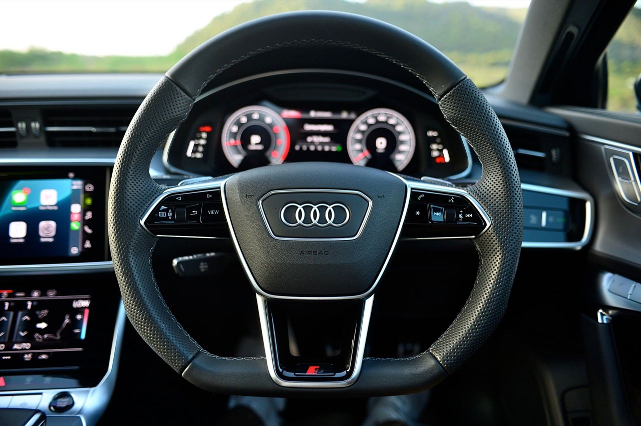 进口外的优秀行驶！测试奥迪A6轿车40 TFSI S-Line