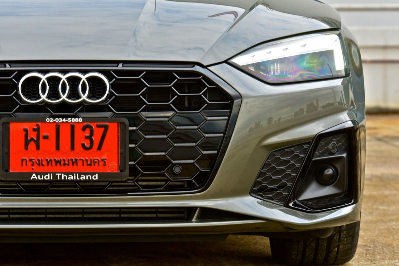 测试 AUDI A5 COUPE 45TFSI QUATTRO S LINE BLACK EDITION