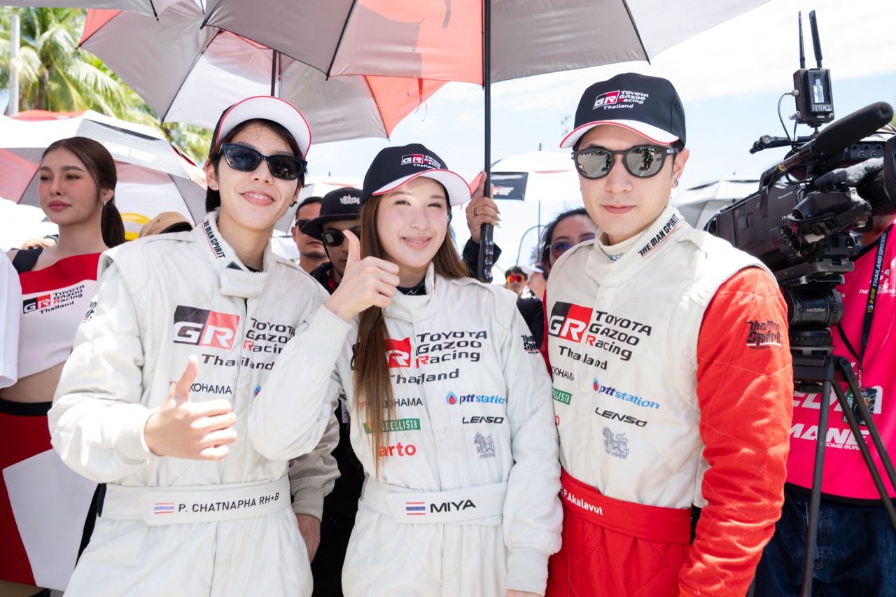 Toyota Gazoo Racing Thailand 第一次比赛在邦盛街道赛道的竞赛结果