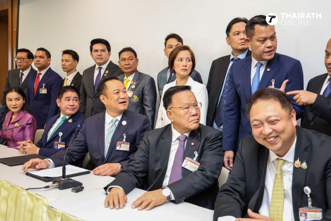 “阿努廷” 签署与人民党的协议，感谢支持成为第32任总理