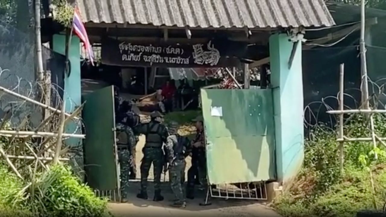 嫌犯使用的枪击中ชคต.地基，发现已制造99起案件，位于那拉提瓦-也拉地区