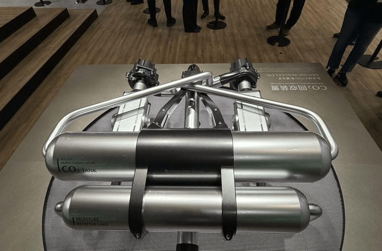 马自达移动碳捕获设备可回收20%的尾气