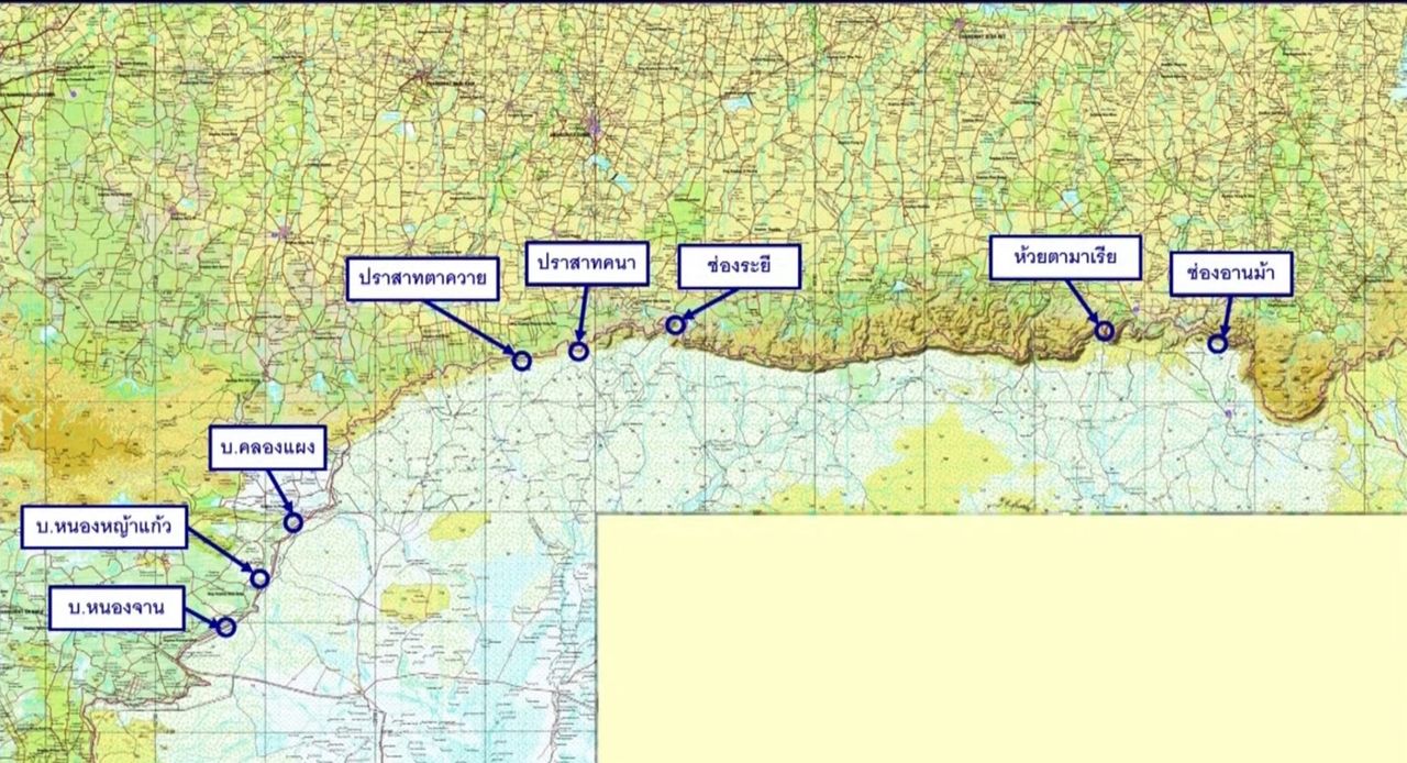 泰国陆军揭示尚未完全控制柬埔寨寺庙的原因