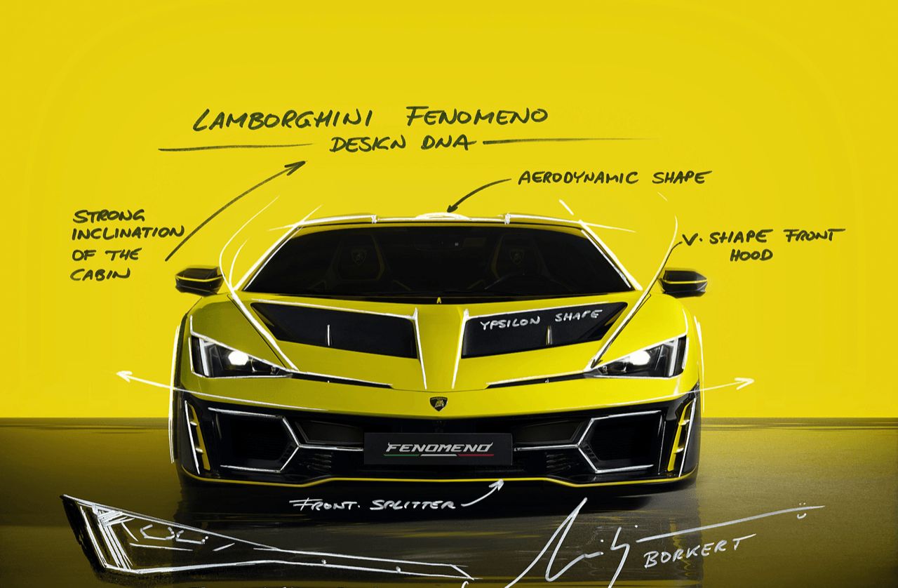 发布历史最强的 Lamborghini Fenomeno V12