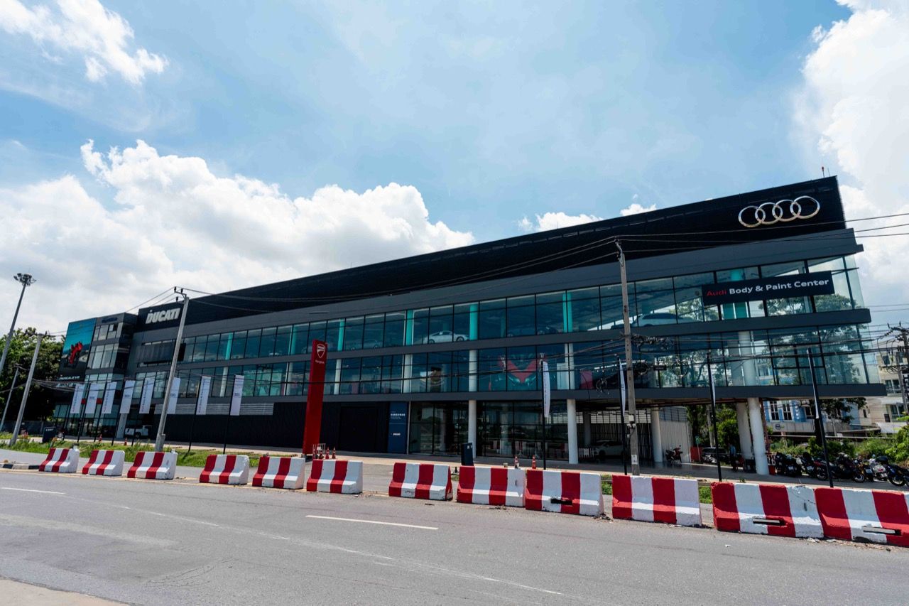 AUDI THAILAND 开设全面车身和喷漆维修中心