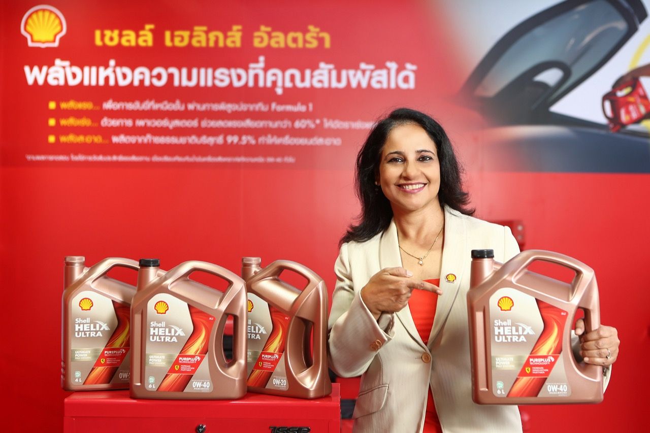 Shell Helix Ultra 最新配方的贝壳润滑油