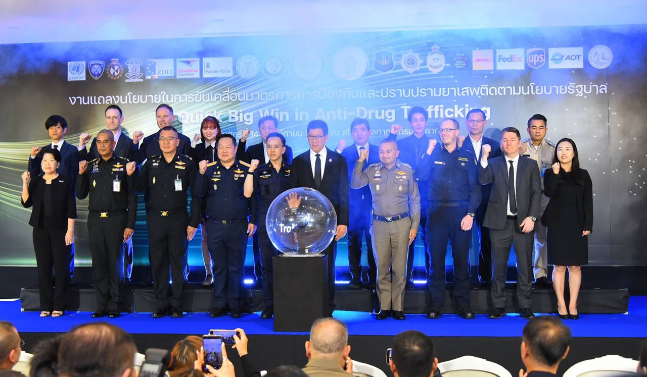 海关响应快速大胜政策，三维打击跨国毒品走私