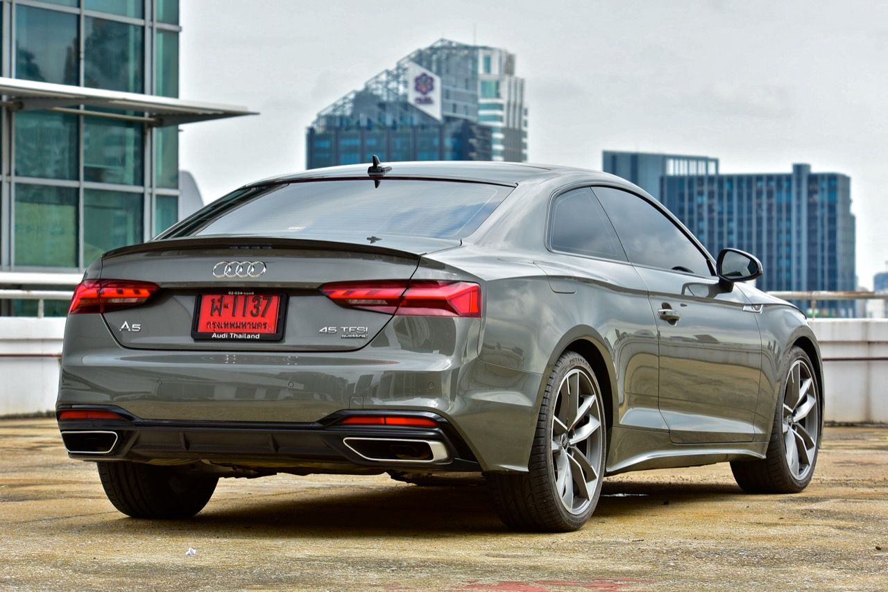 测试 AUDI A5 COUPE 45TFSI QUATTRO S LINE BLACK EDITION