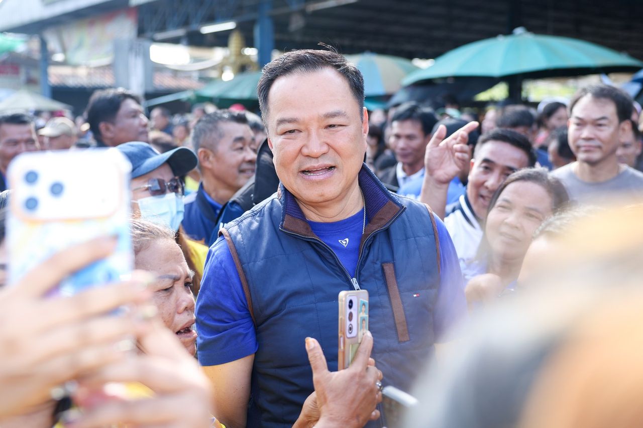 “阿努廷” 亲临春蓬，恳求自豪党拿下该府，回应“猜差诺”不与为泰党握手是个人观点