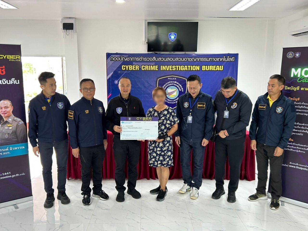 追回骗局的40000元，呼叫中心诈骗团伙假冒清莱卫生局骗取汇款