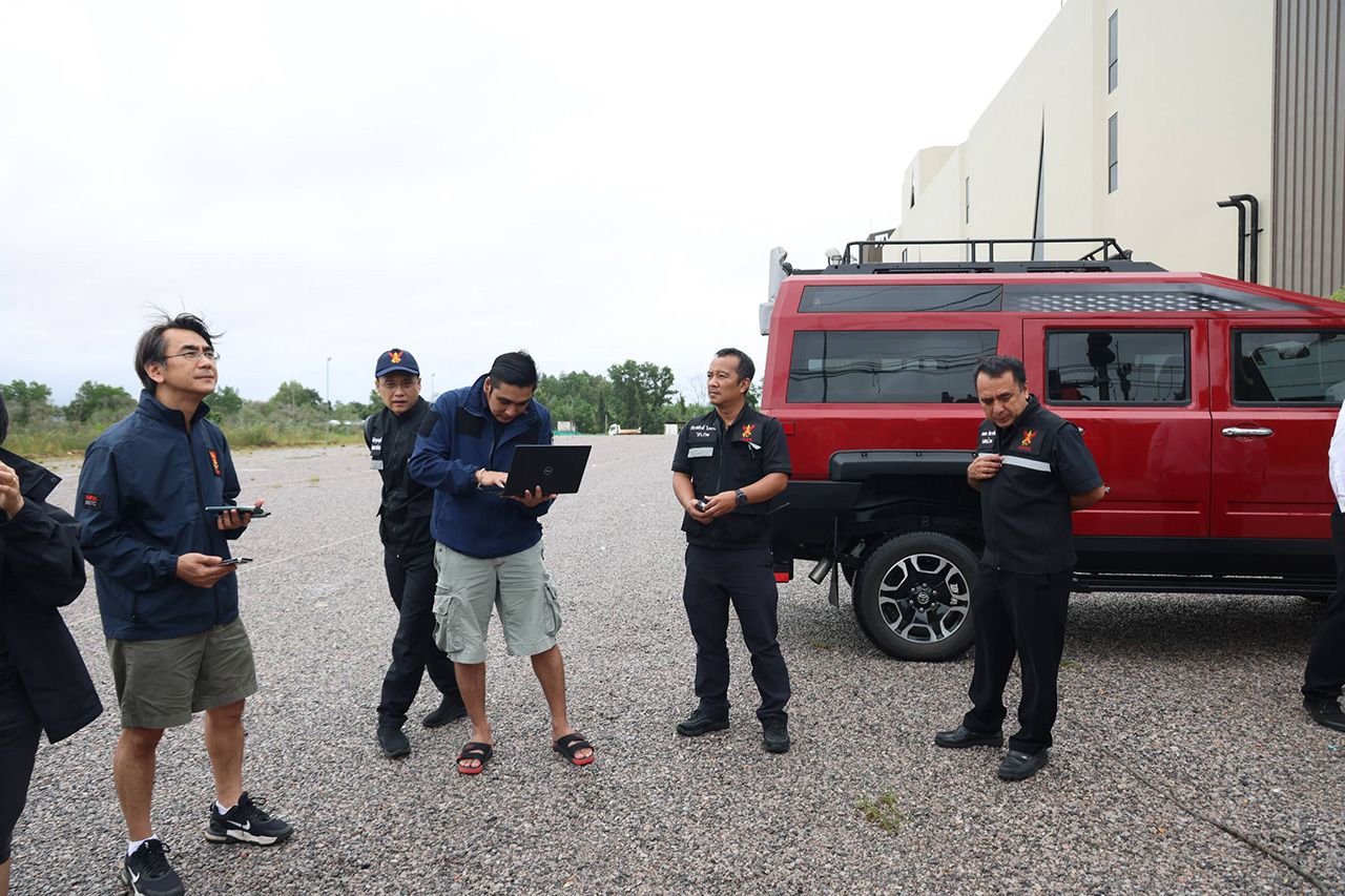 NBTC 调整信号塔,协调运营商派车扩大信号 覆盖合艾洪灾区