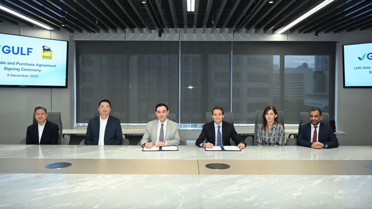 GULF与意大利能源公司Eni联合签署LNG采购合约，符合天然气采购计划