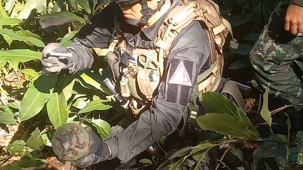 陆军透露继续在Chong Anma地区发现新的PMN-2地雷