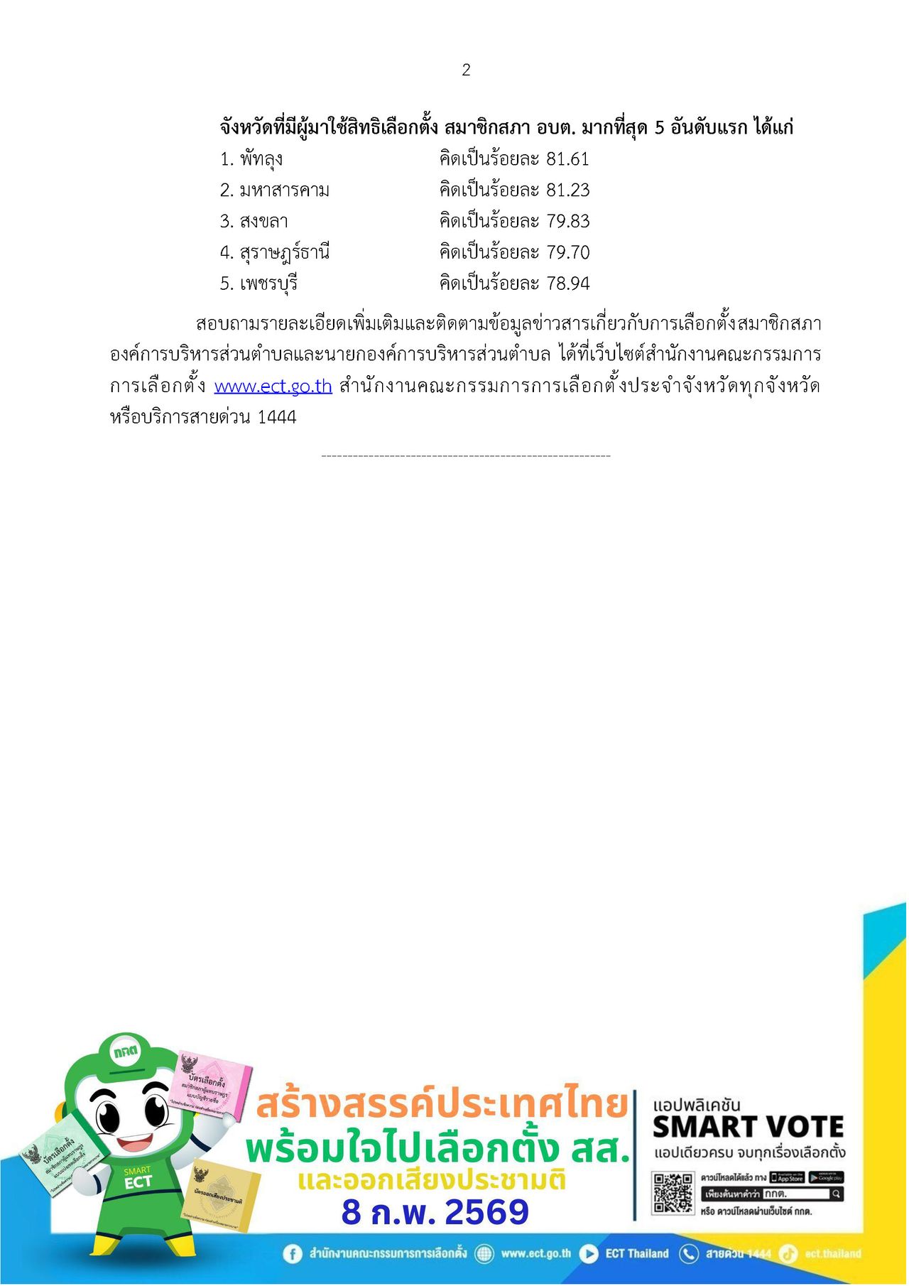 选委会总结地方行政组织选举，巴吞鲁最踊跃