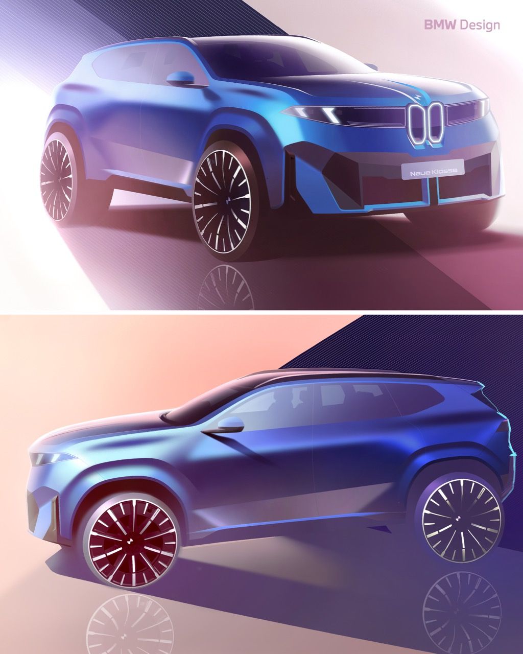 来了，从头到尾全新改变的新款BMW iX3 xDrive M50 双电机续航800公里!