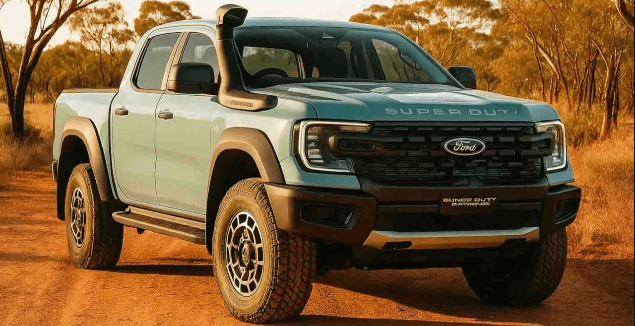 即将推出的Ford Ranger SUPER DUTY —— 竞争Hilux Travo