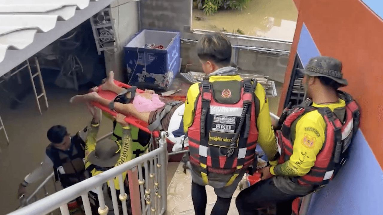 ท้ายเขื่อนเจ้าพระยาสถานการณ์ยังวิกฤต