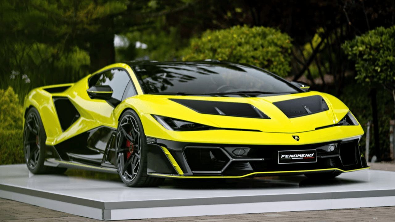 发布历史最强的 Lamborghini Fenomeno V12