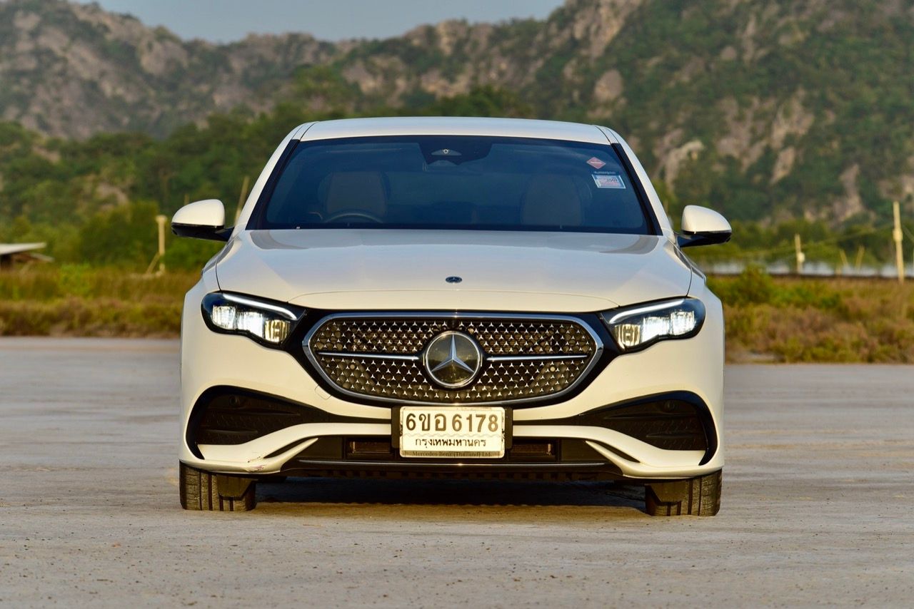 由泰国组装，行驶距离为1100公里——测试MERCEDES-BENZ NEW E220d AMG LINE