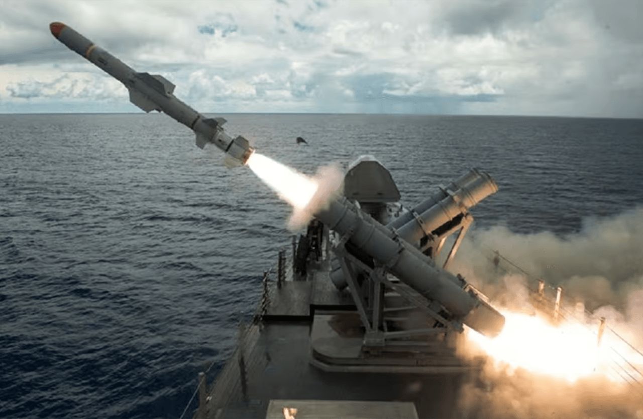 死神之矛,泰国皇家海军的鱼叉导弹