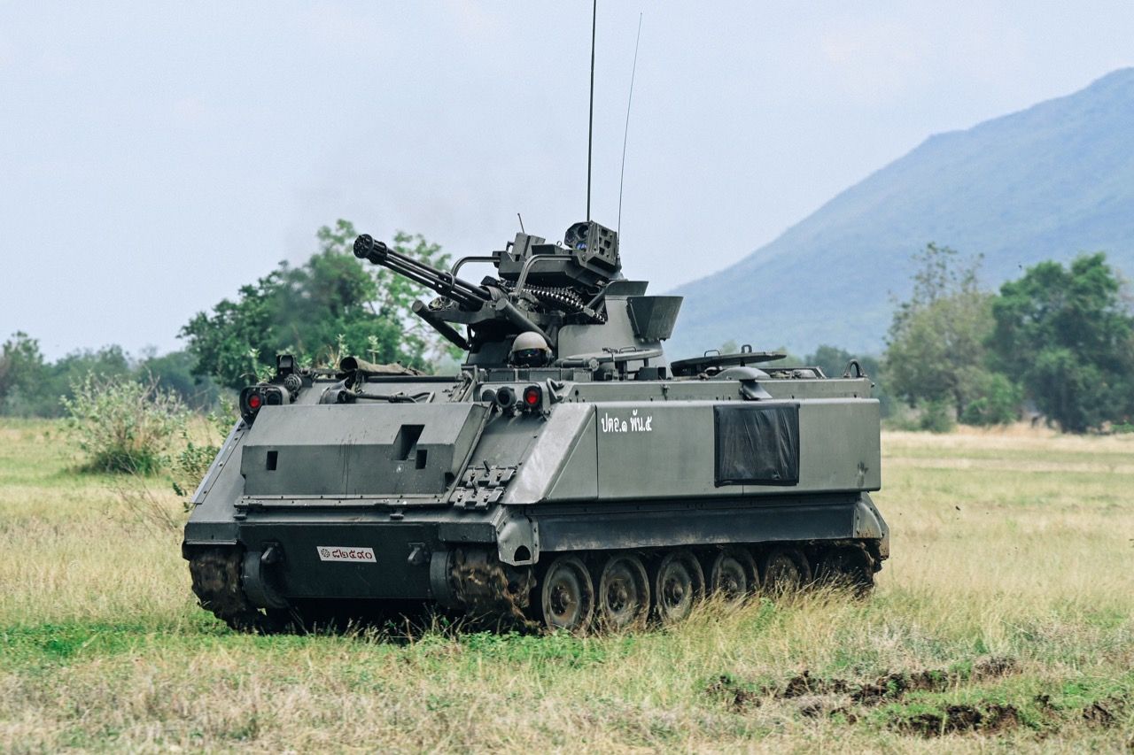 火力：M163 火神炮 泰国第5防空炮营