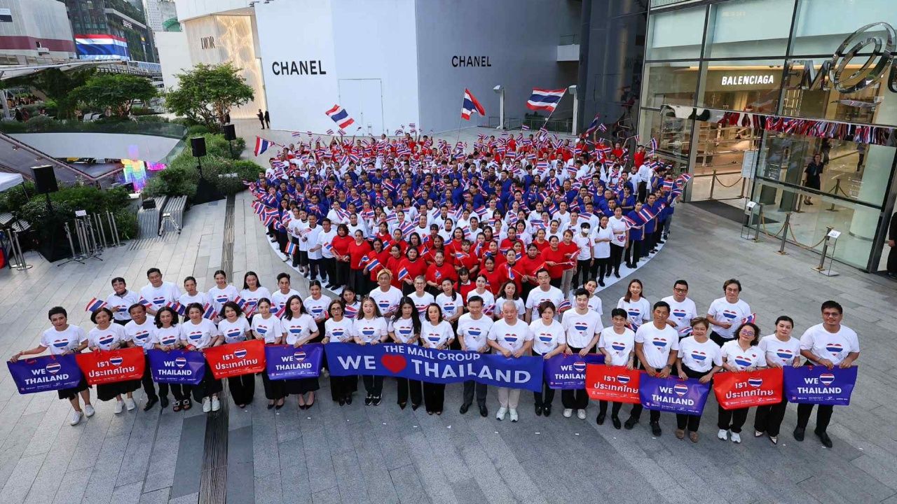 The Mall 举办“WE LOVE THAILAND”活动，团结泰国人民为军队加油
