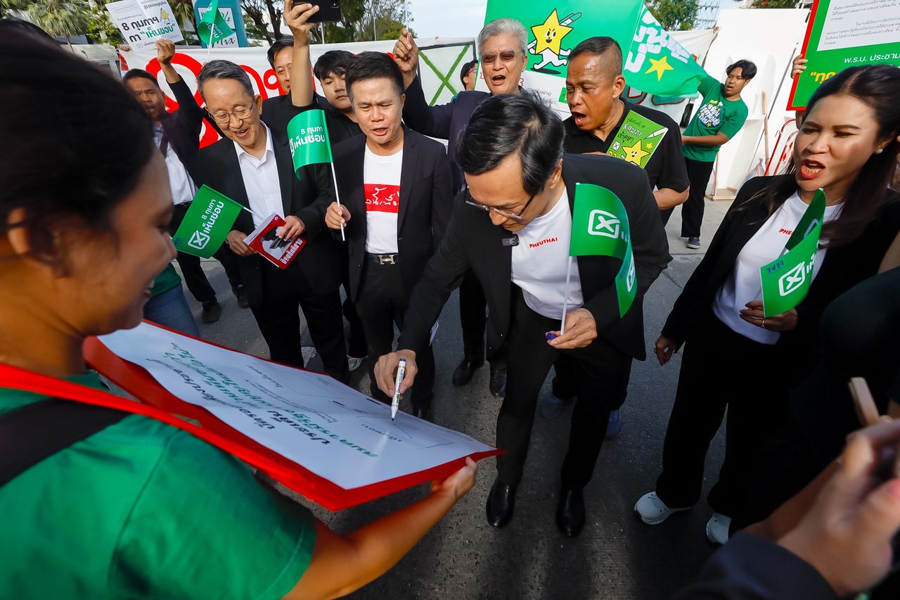 “查图伦” 率领民间团队推进修宪公投“同意”新宪法