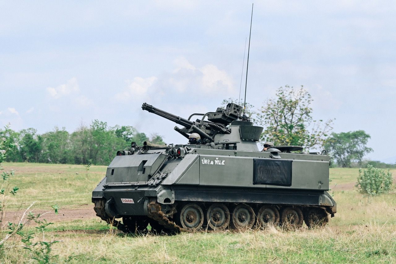 火力：M163 火神炮 泰国第5防空炮营