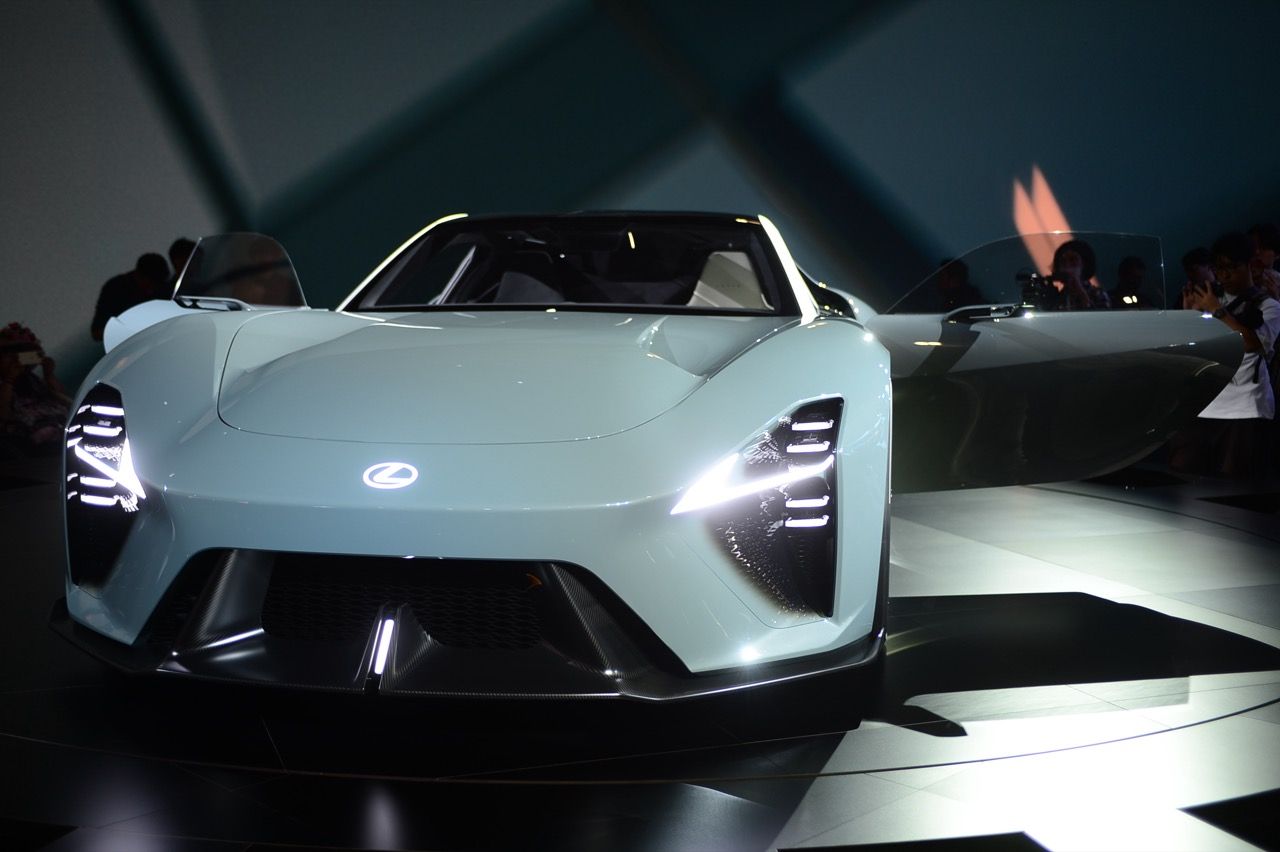 实车图：Lexus Sport Concept承袭LFA之势在2025日本移动展亮相