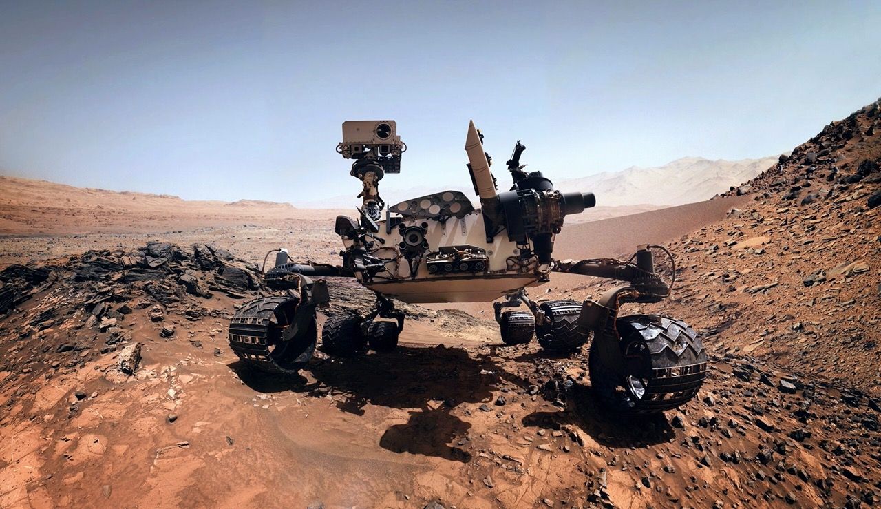 探索火星：Curiosity 火星车距地球超过 4 亿公里